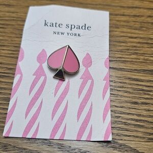 Kate Spade Enamel Pin. Never Used